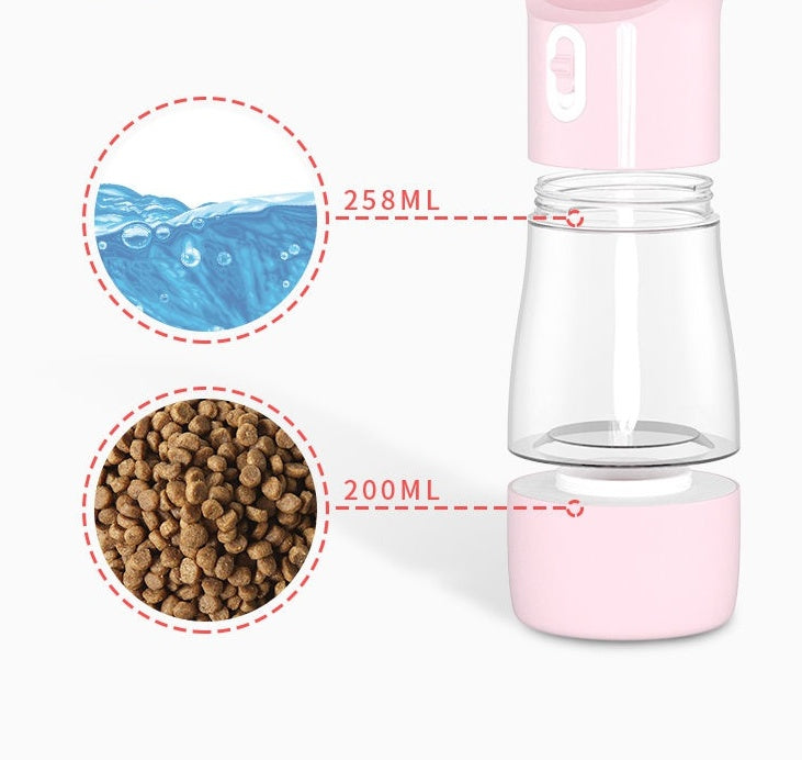 Keep your pup happy and hydrated anywhere with this lightweight, portable dog water bowl.