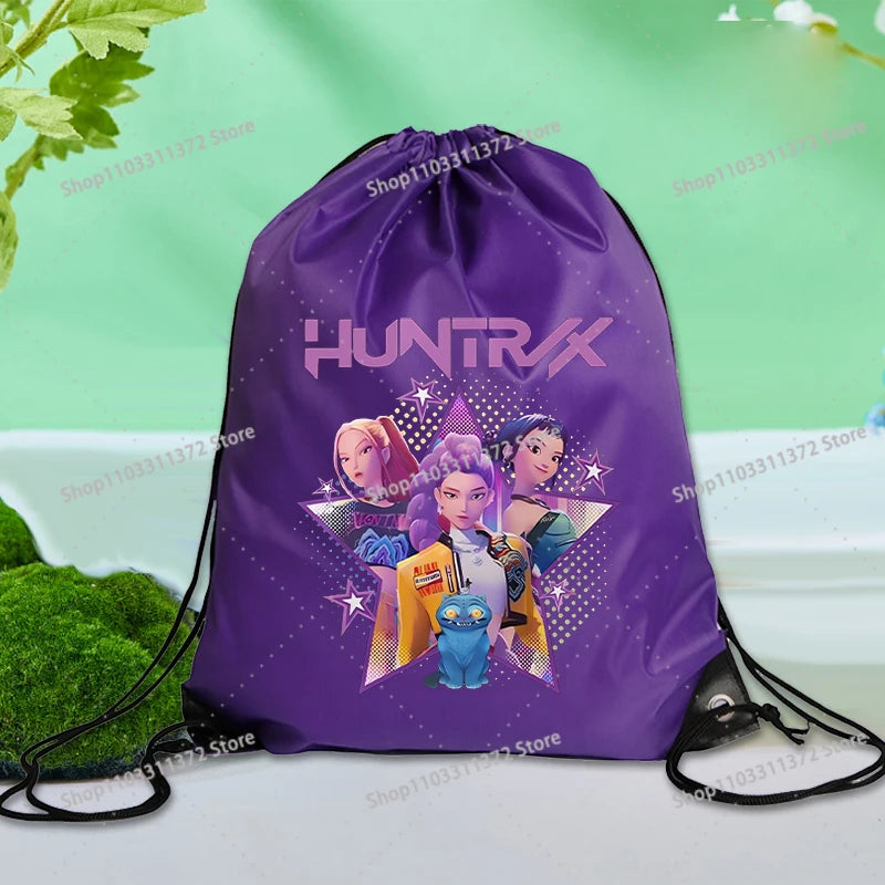 K-Pop Demon Hunters Drawstring Bag