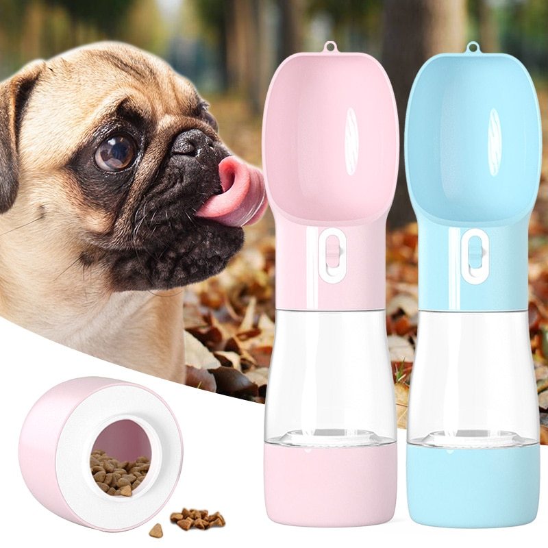 Keep your pup happy and hydrated anywhere with this lightweight, portable dog water bowl.