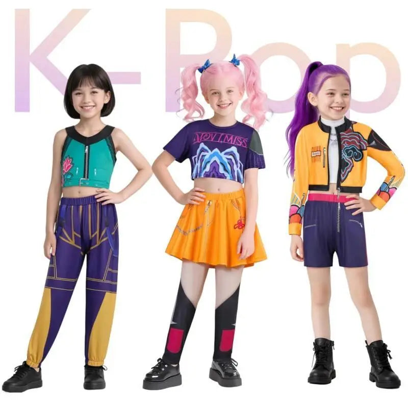 K-Pop Demon Hunters - Huntrix Costumes