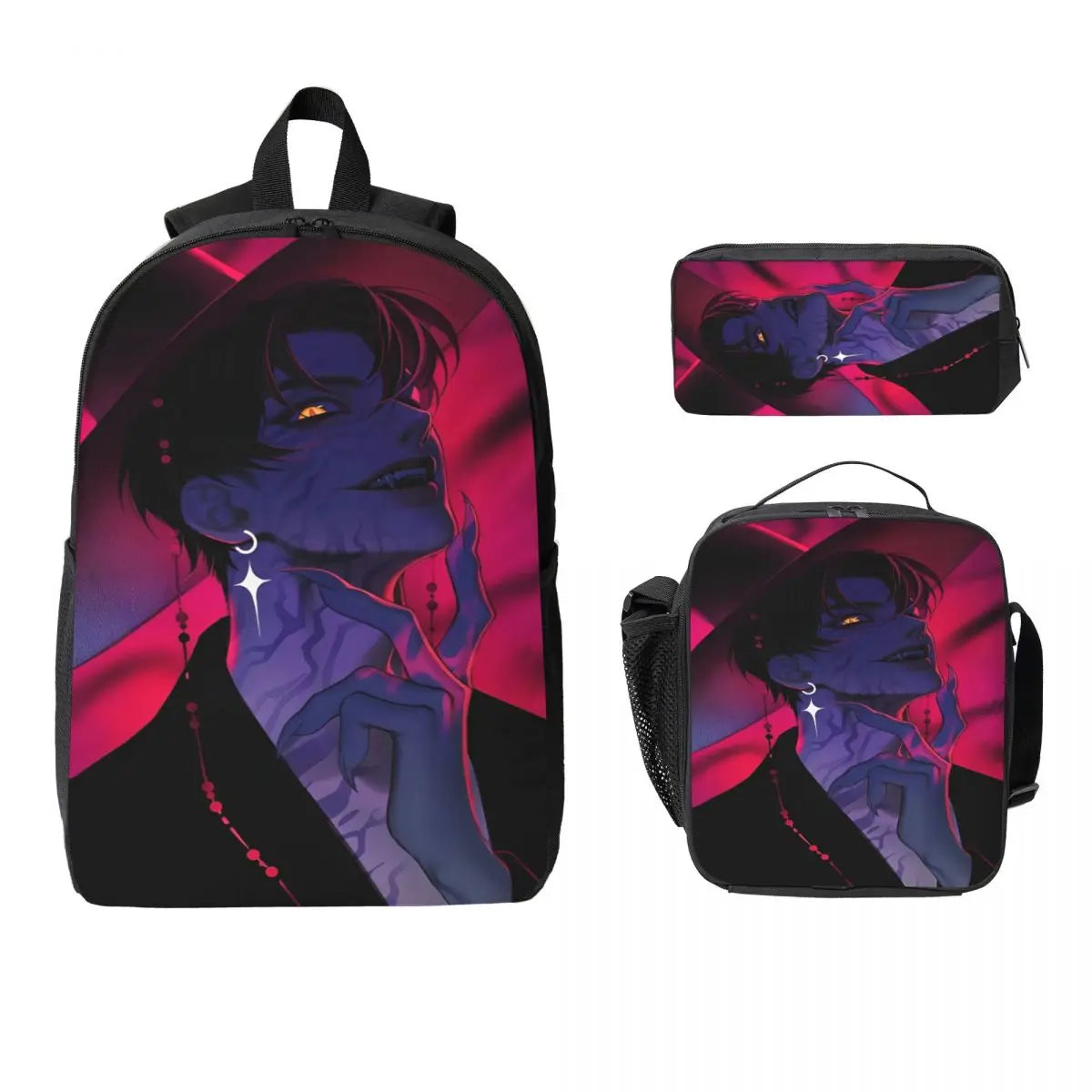 K-pop Demon Hunters Saja Boys School Bags Set