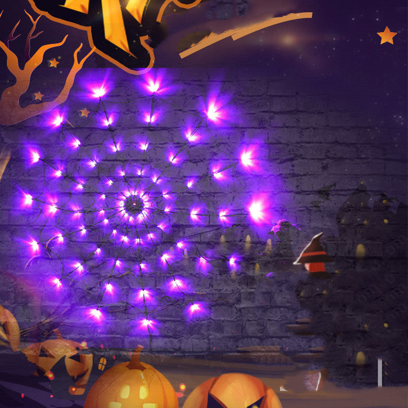 LED Spider Web - Halloween Decoration