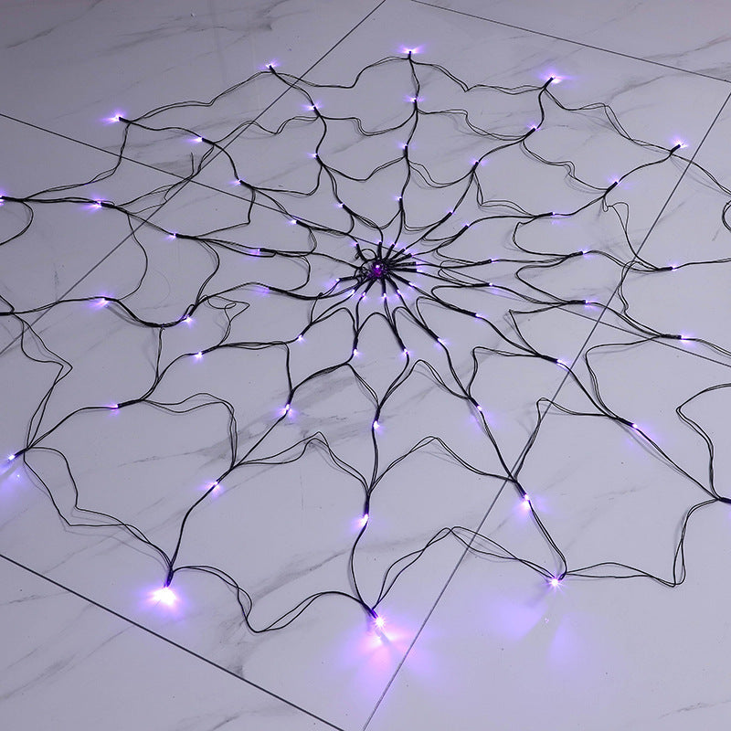 LED Spider Web - Halloween Decoration