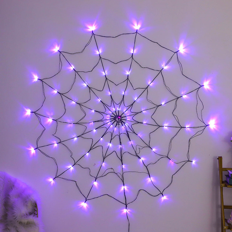 LED Spider Web - Halloween Decoration