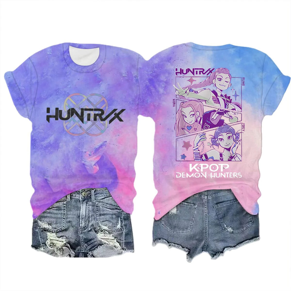 Anime K-Pop Demon Hunters T-shirt