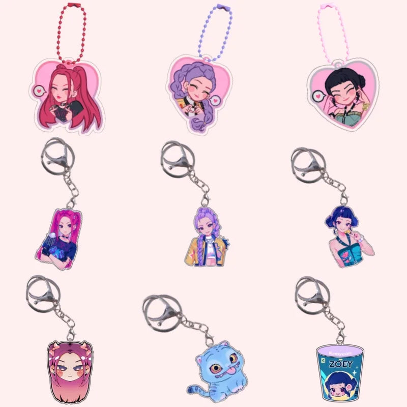KPop Demon Hunters Acrylic Keychain
