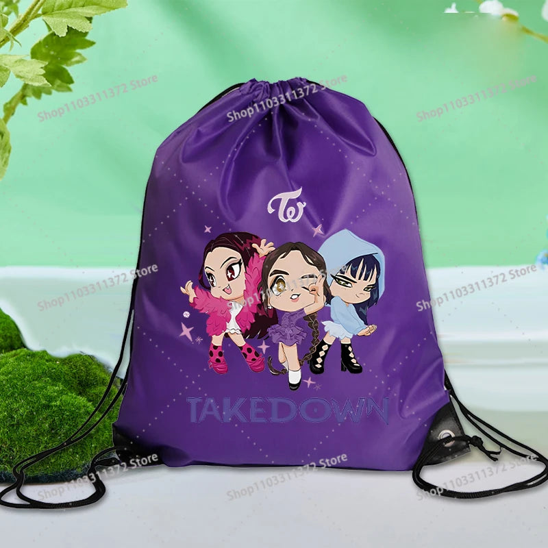 K-Pop Demon Hunters Drawstring Bag