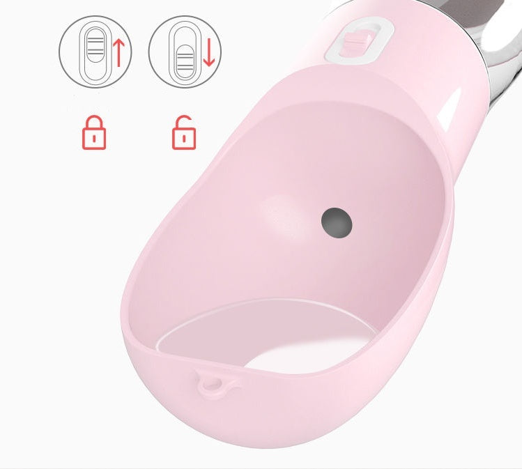 Keep your pup happy and hydrated anywhere with this lightweight, portable dog water bowl.