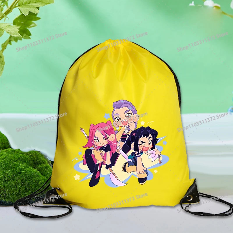 K-Pop Demon Hunters Drawstring Bag