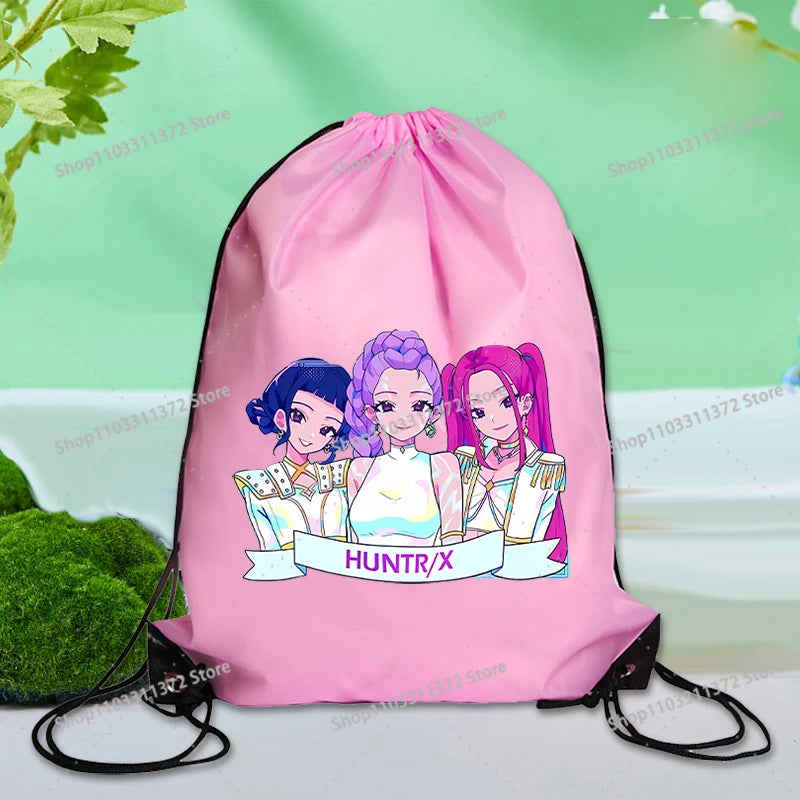 K-Pop Demon Hunters Drawstring Bag