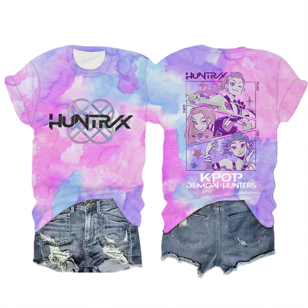 Anime K-Pop Demon Hunters T-shirt
