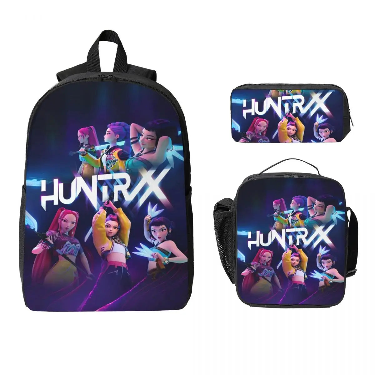 K-pop Demon Hunters Saja Boys School Bags Set