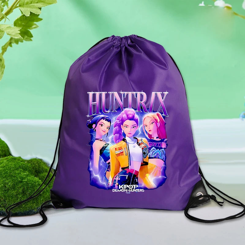 K-Pop Demon Hunters Drawstring Bag
