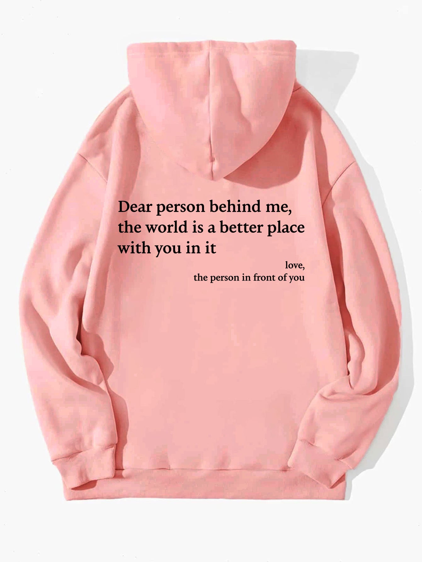 A cozy self-help hoodie that spreads kindness wherever you go