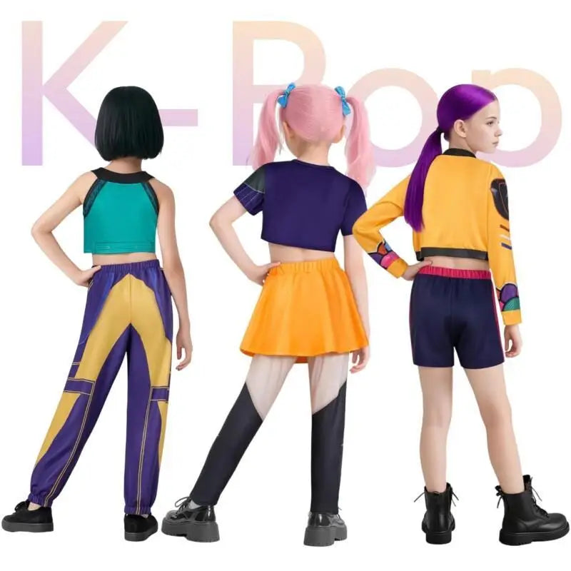 K-Pop Demon Hunters - Huntrix Costumes