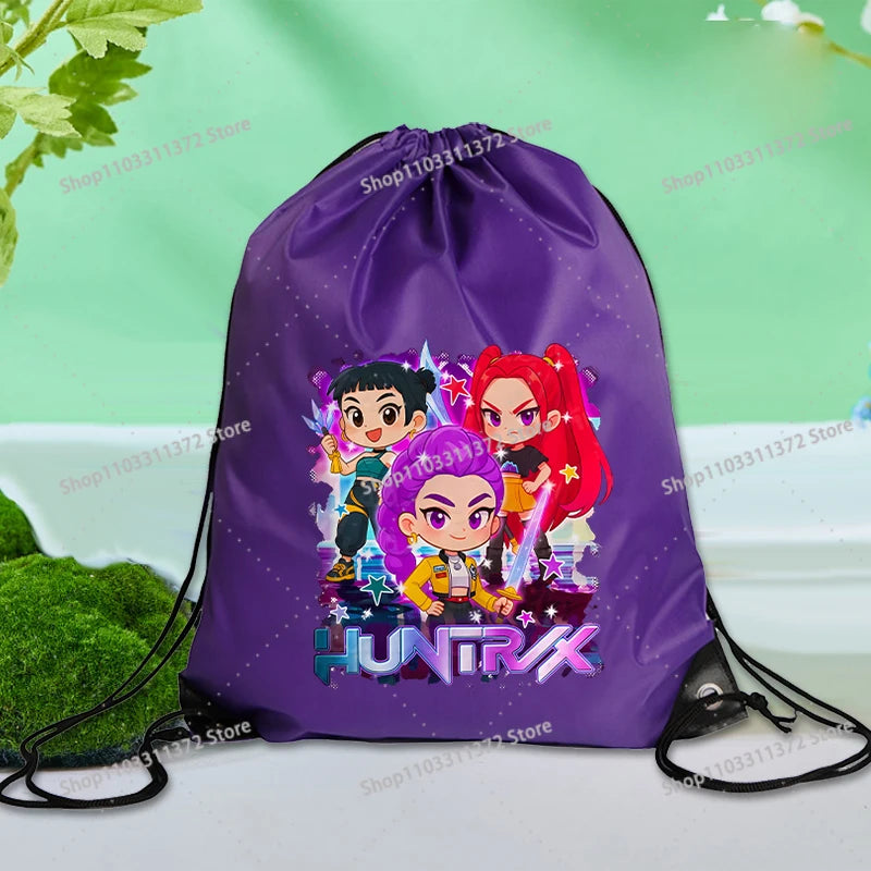 K-Pop Demon Hunters Drawstring Bag