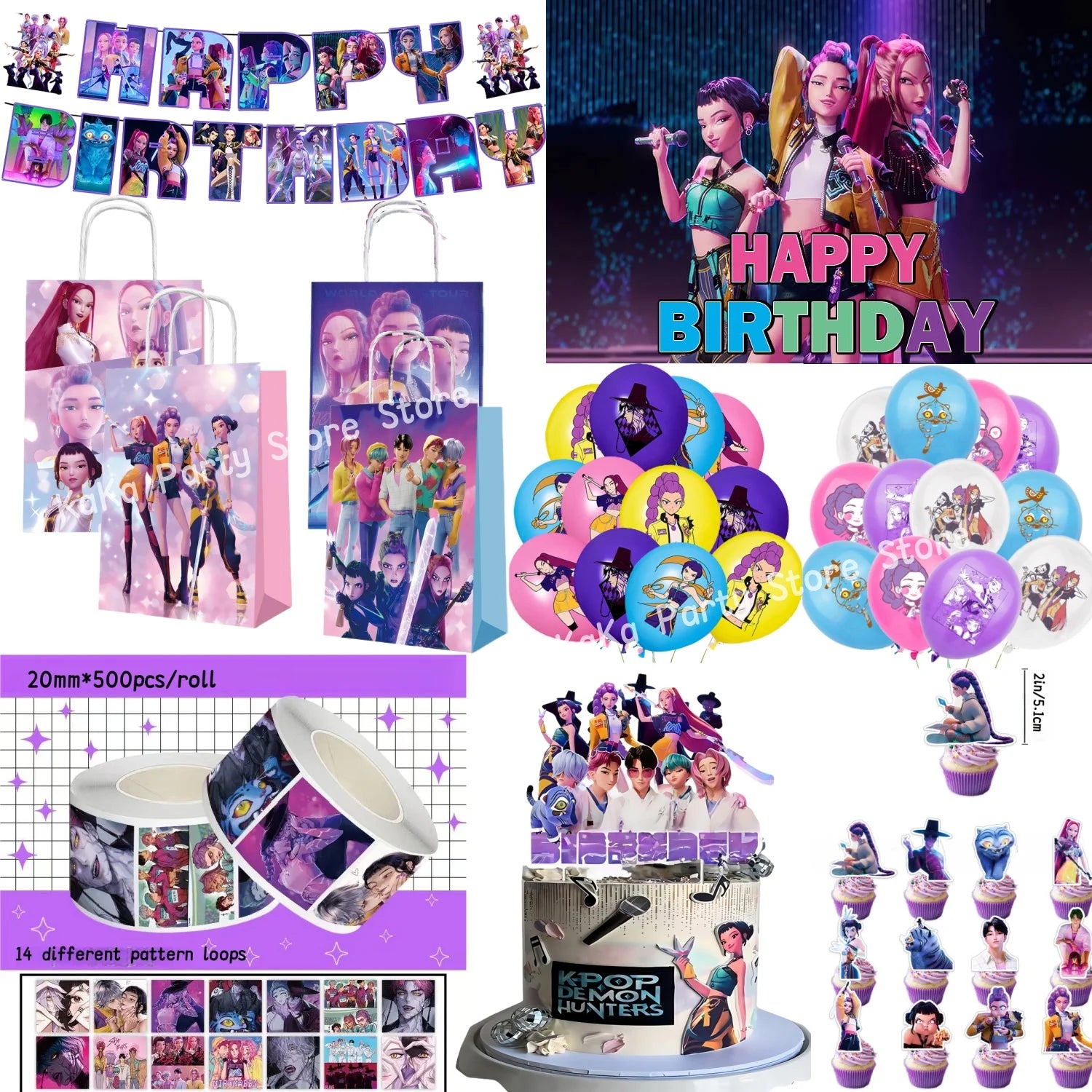 Kpop Demon Hunters Birthday Bundles
