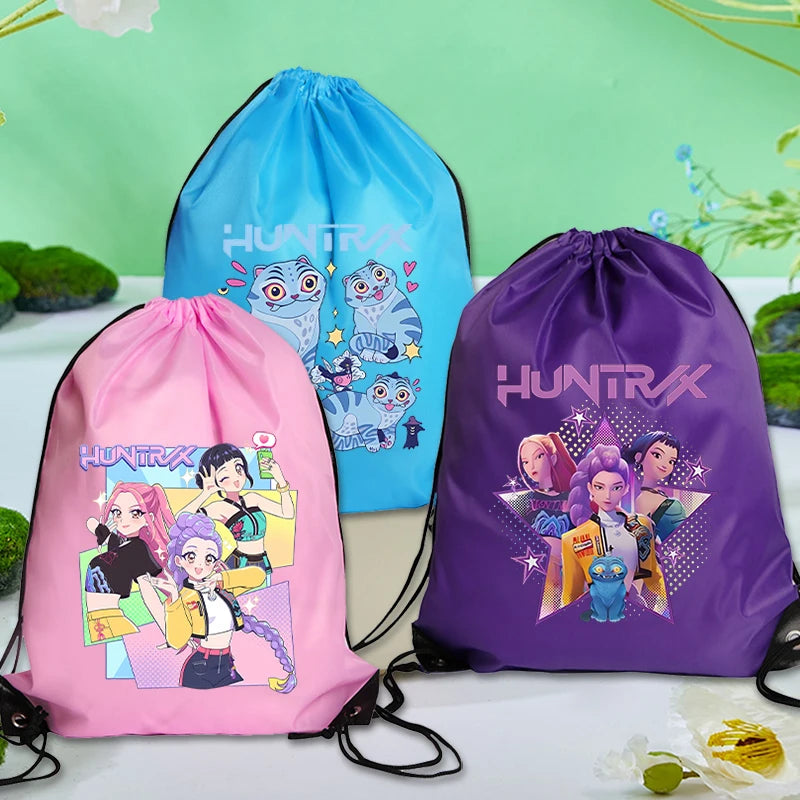 K-Pop Demon Hunters Drawstring Bag