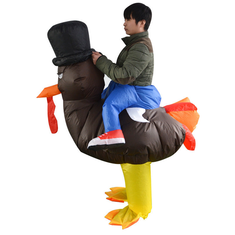 Alien inflatable costume