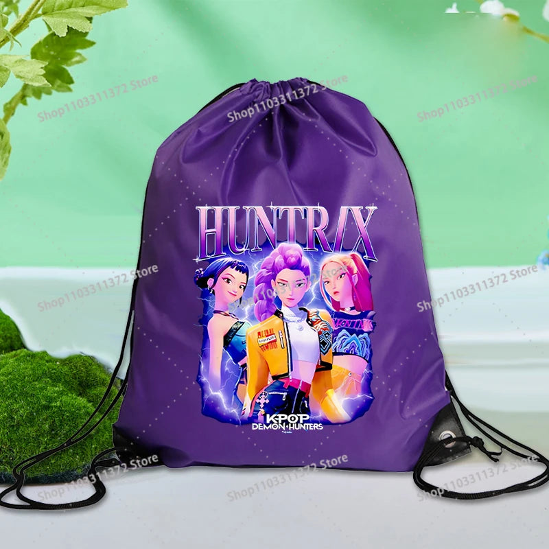 K-Pop Demon Hunters Drawstring Bag